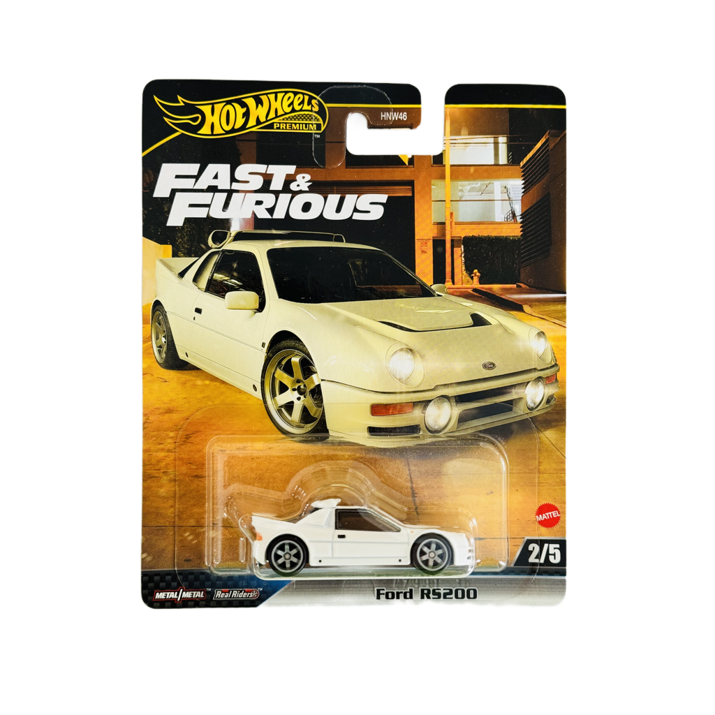 Hot Wheels Premium Fast & Furious Ford RS200