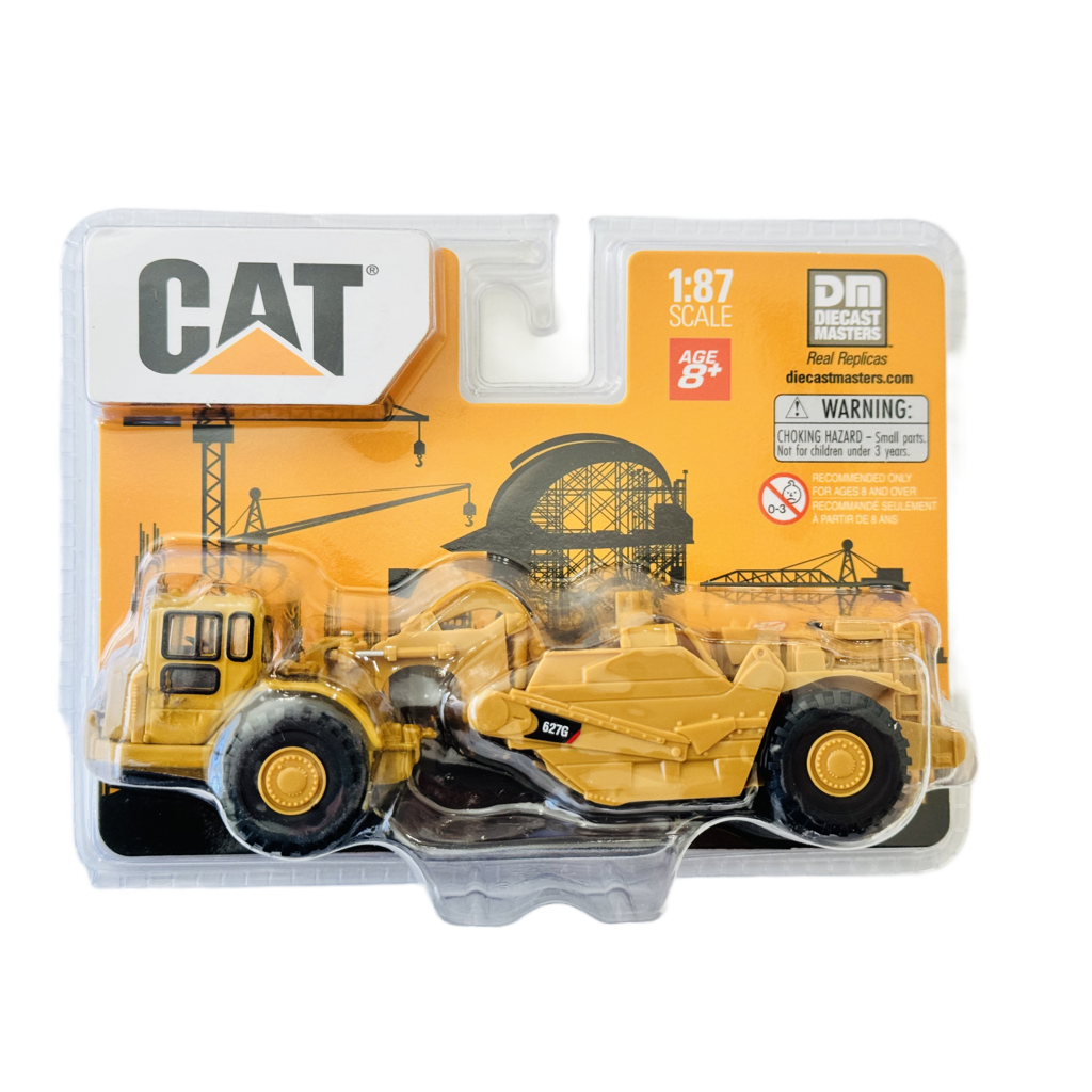 DM Diecast Masters CAT 1:87 Scale CAT 627G Augur Scraper