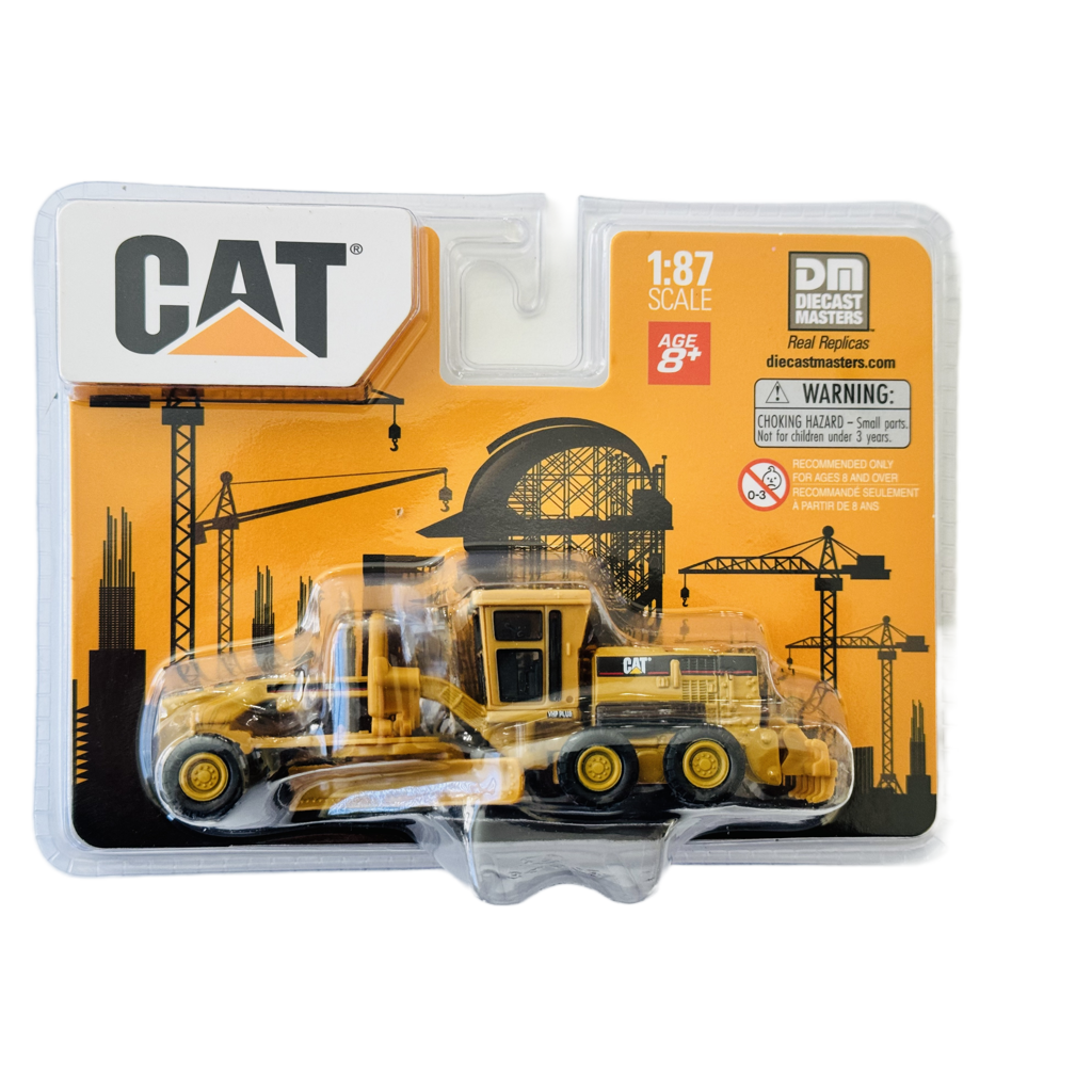 DM Diecast Masters CAT 1:87 Scale CAT 163H Motor Grader