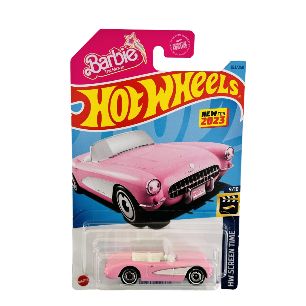 Hot Wheels #183 Barbie The Movie 1956 Corvette