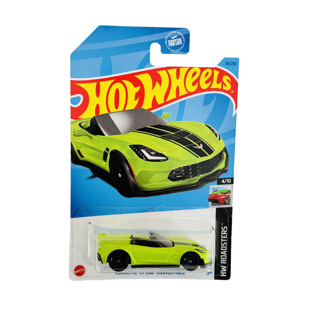 Hot Wheels #34 Corvette C7 Z06 Convertible