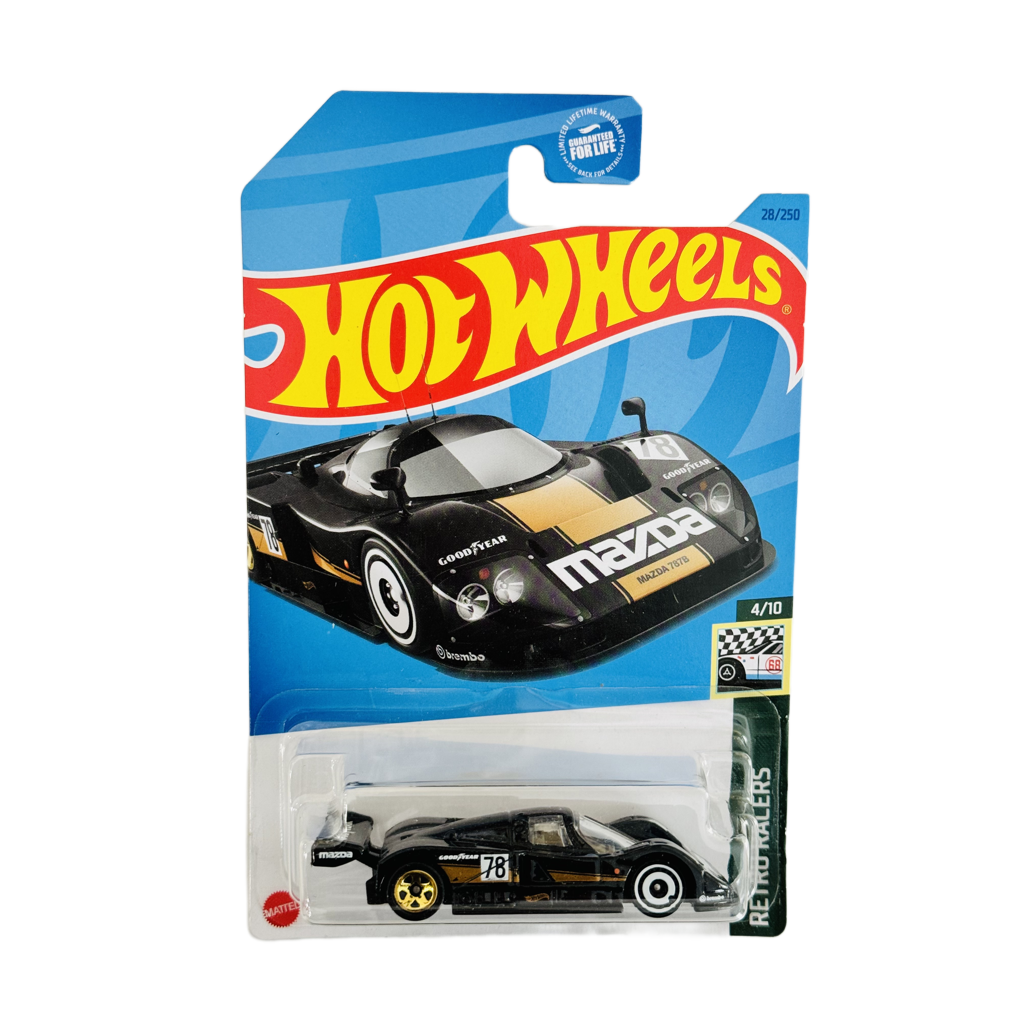 Hot Wheels #28 Mazda 787B - Black Dollar General Exclusive