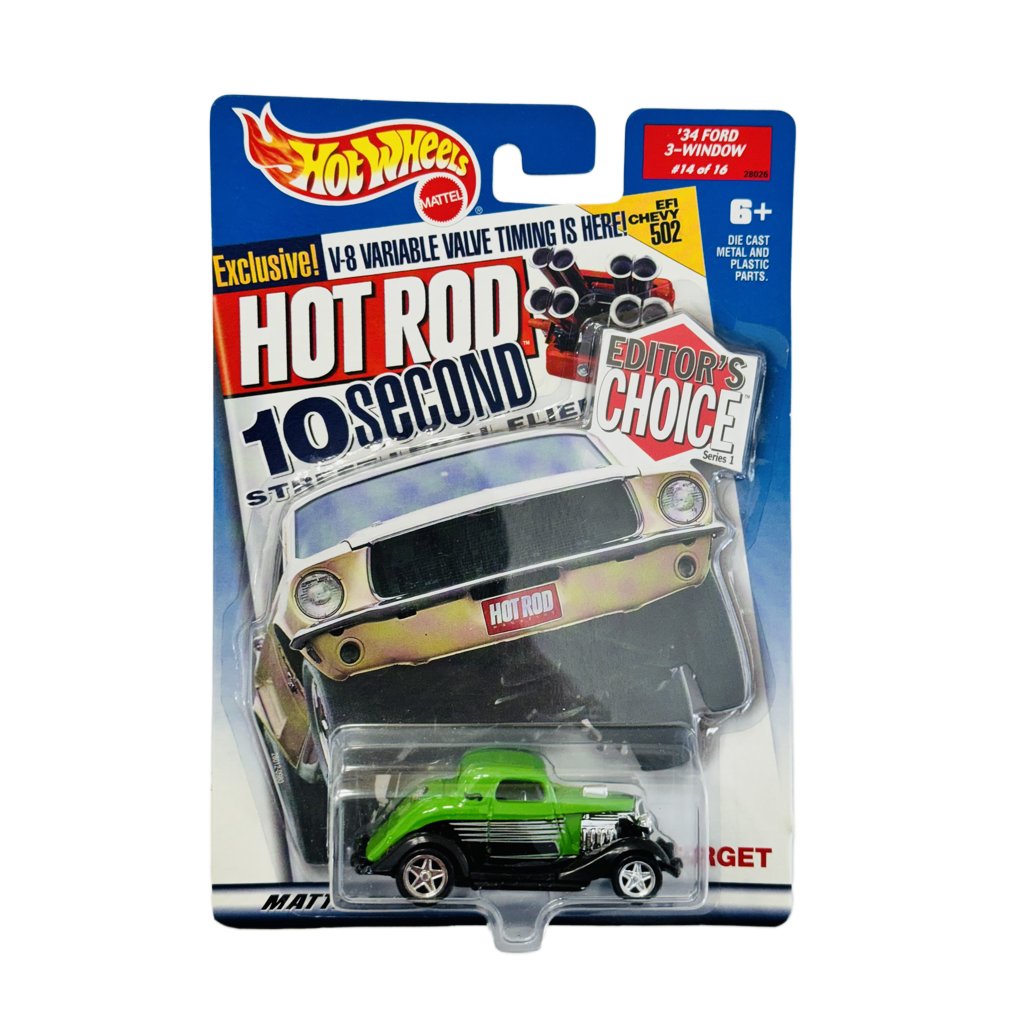 Hot Wheels Target Exclusive Editors Choice '34 Ford 3-Window