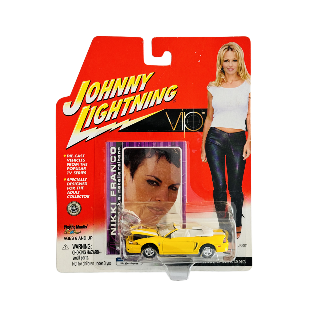 Johnny Lightning Vallery Irons Nikki's Mustang - Bent Blister