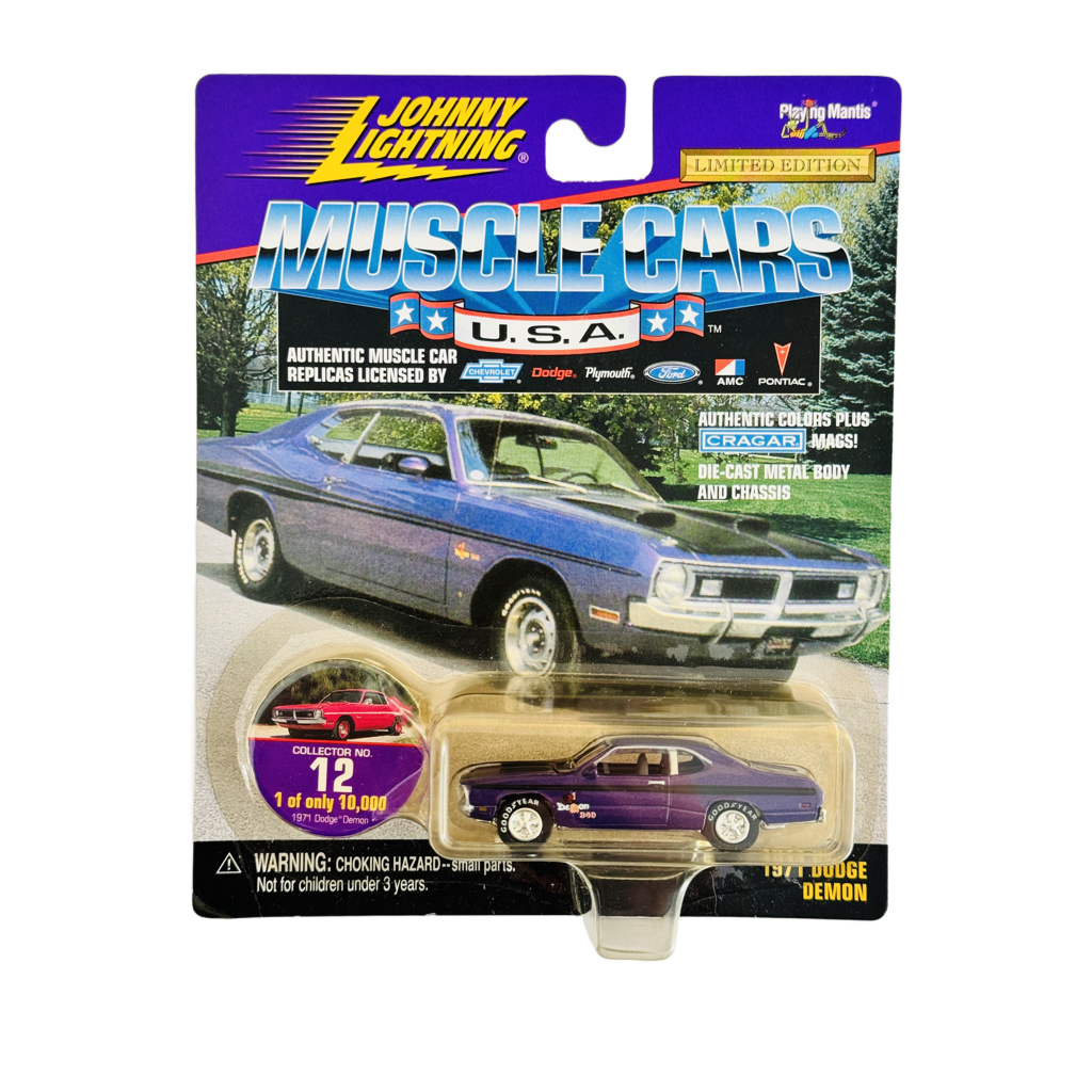 Johnny Lightning Muscle Cars U.S.A. 1971 Dodge Demon - Purple