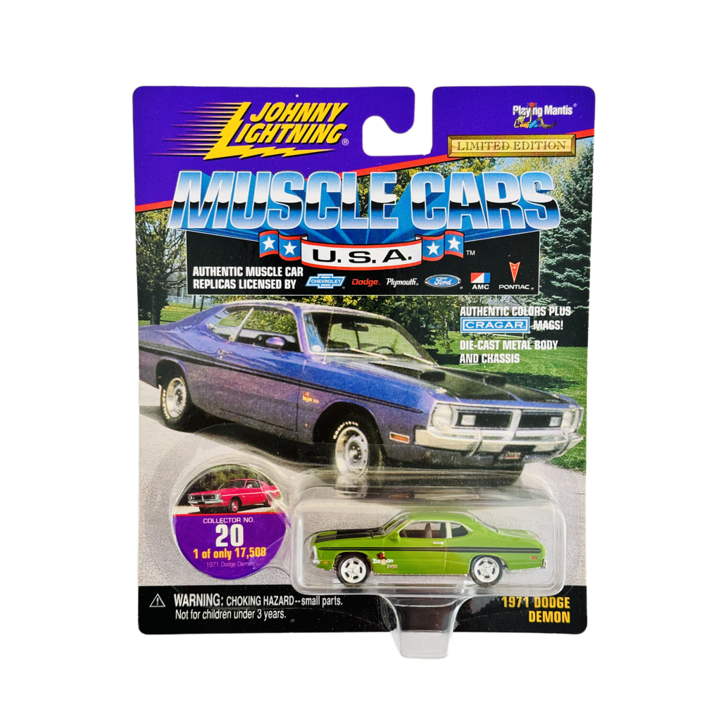 Johnny Lightning Muscle Cars U.S.A. 1971 Dodge Demon - Green