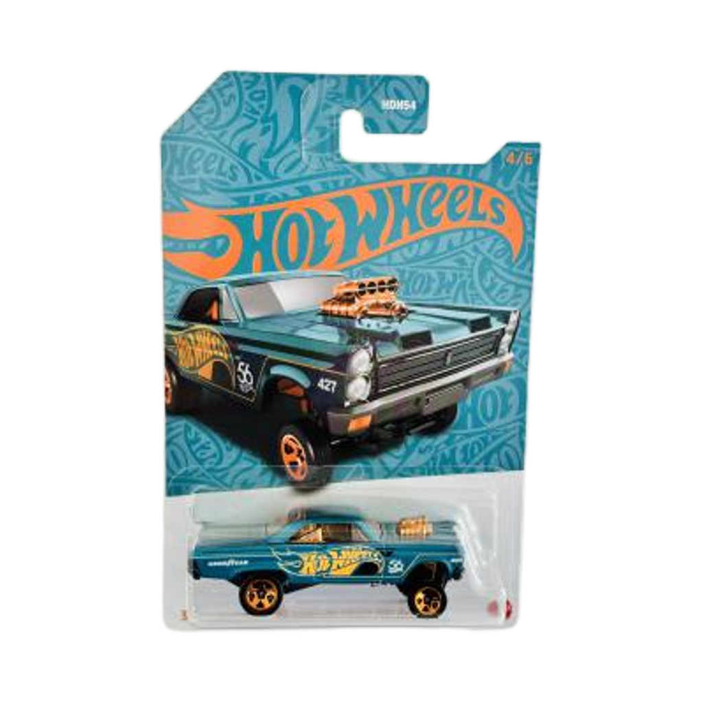 Hot Wheels 56th Anniversary Pearl & Chrome '65 Mercury Comet Cyclone