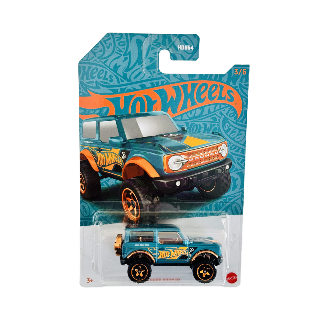 Hot Wheels 56th Anniversary Pearl & Chrome '21 Ford Bronco