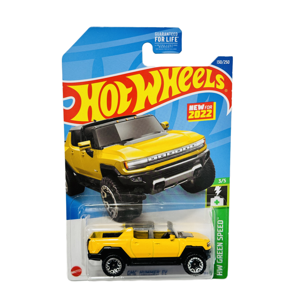 Hot Wheels #130 GMC Hummer EV - Yellow