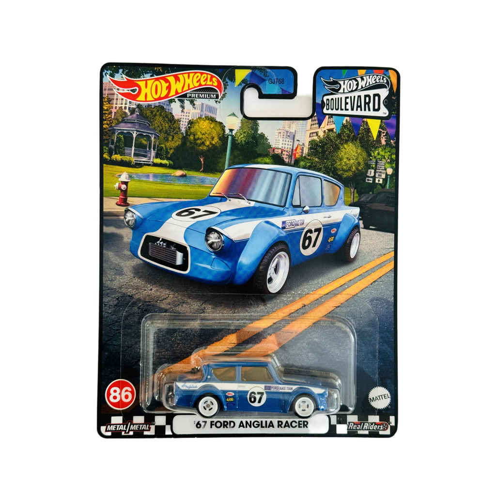 Hot Wheels Premium Boulevard '67 Ford Anglia Racer