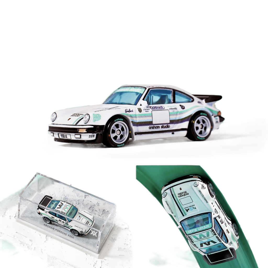 Hot Wheels RLC Daniel Arsham Livery Porsche 930A