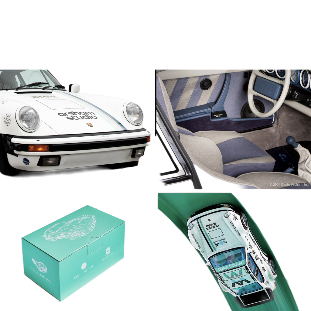 ミニカー Hot Wheels Lap 3 Livery Porsche 930A Hot Wheels x Daniel Arsham Livery Porsche 930A | Mattel