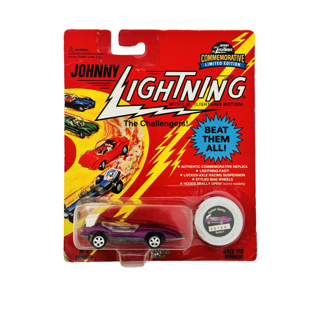 Johnny Lightning Commemorative Custom Spoiler - Purple