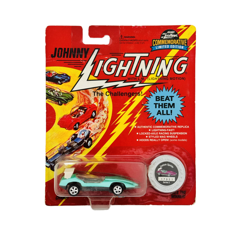 Johnny Lightning Commemorative Custom Spoiler - Teal