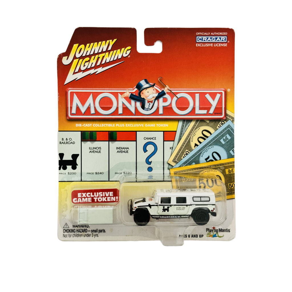 Johnny Lightning Monopoly Short Line Railroad Hummer H1