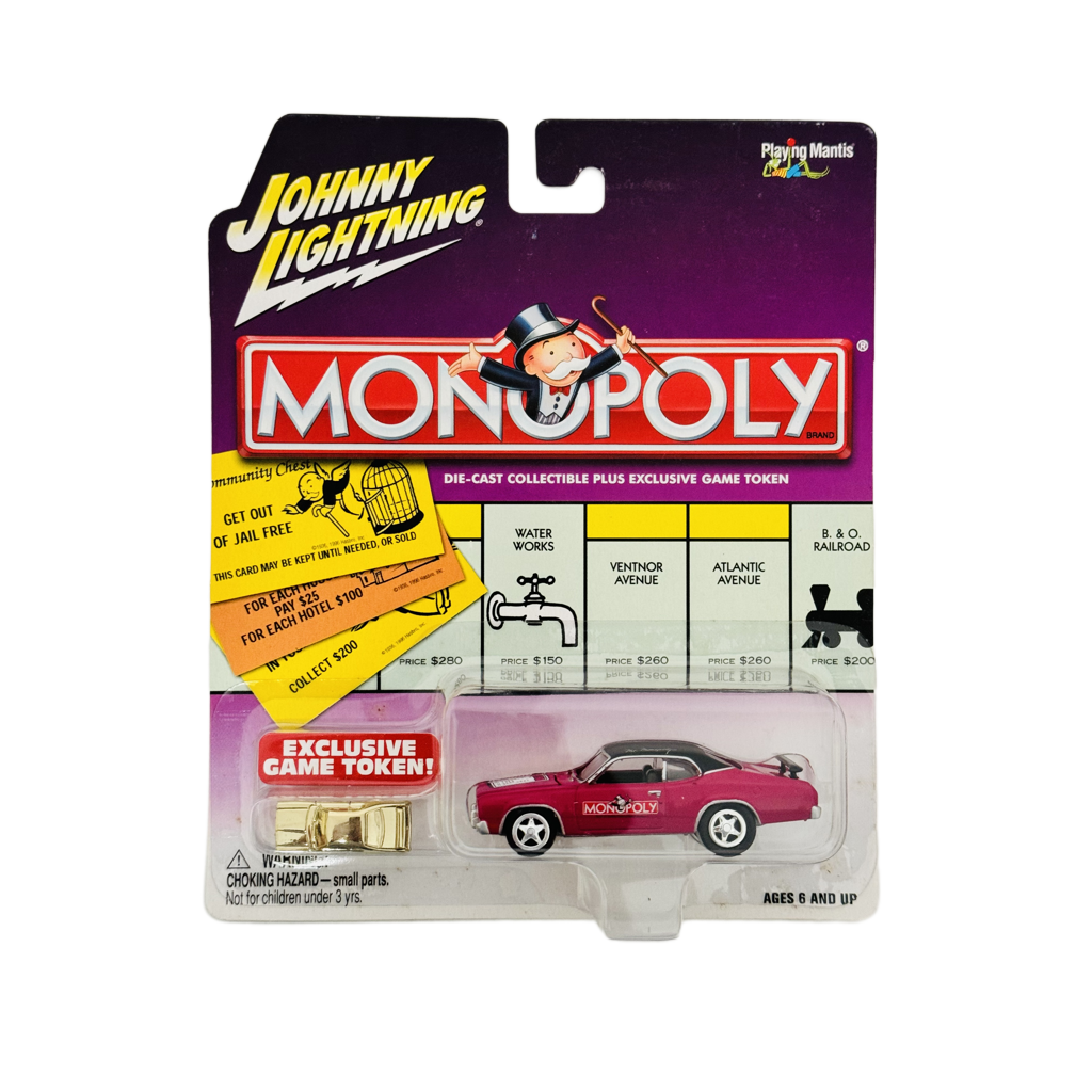 Johnny Lightning Monopoly Virginia Ave. '71 Plymouth Duster