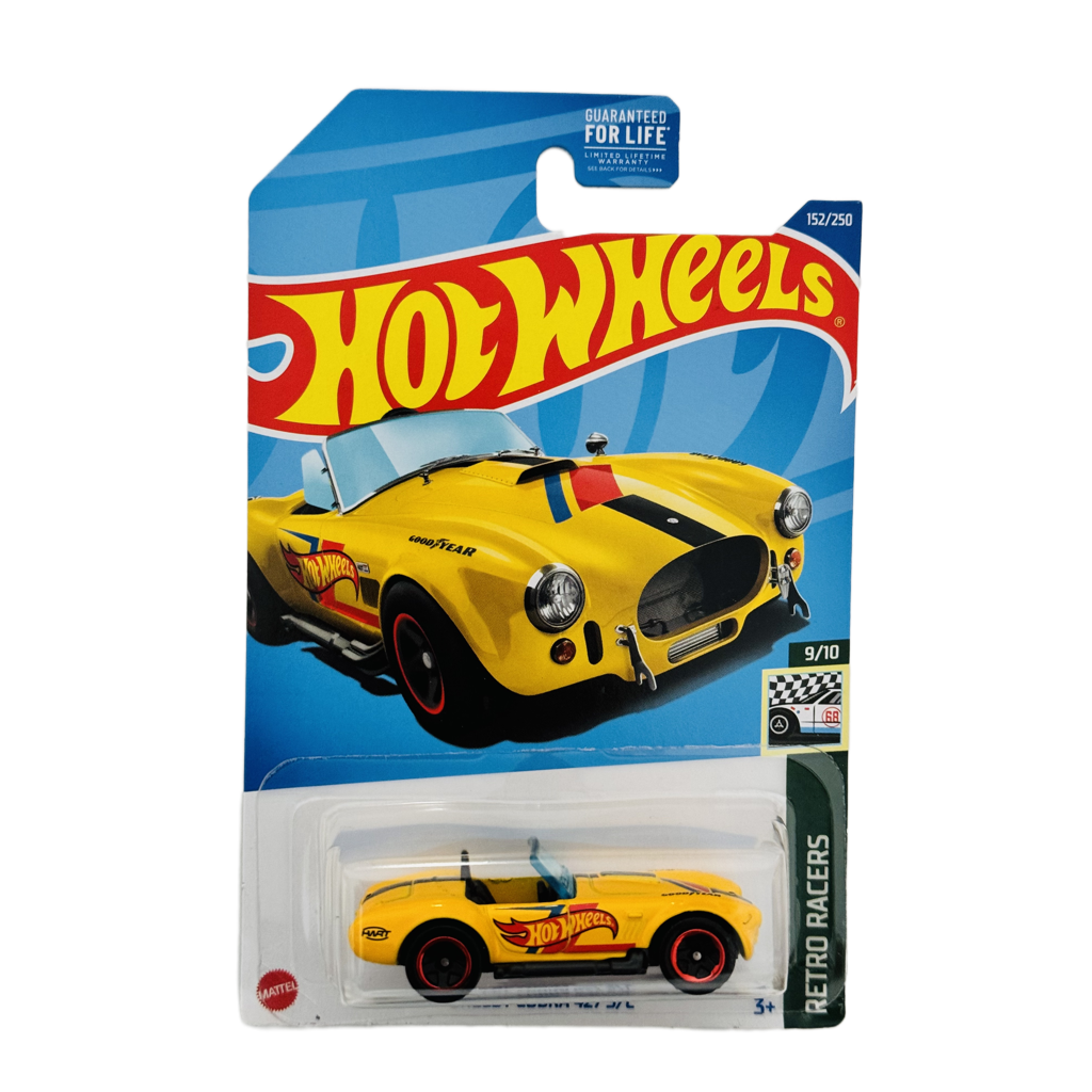 Hot Wheels #152 Shelby Cobra 427 S/C - Yellow