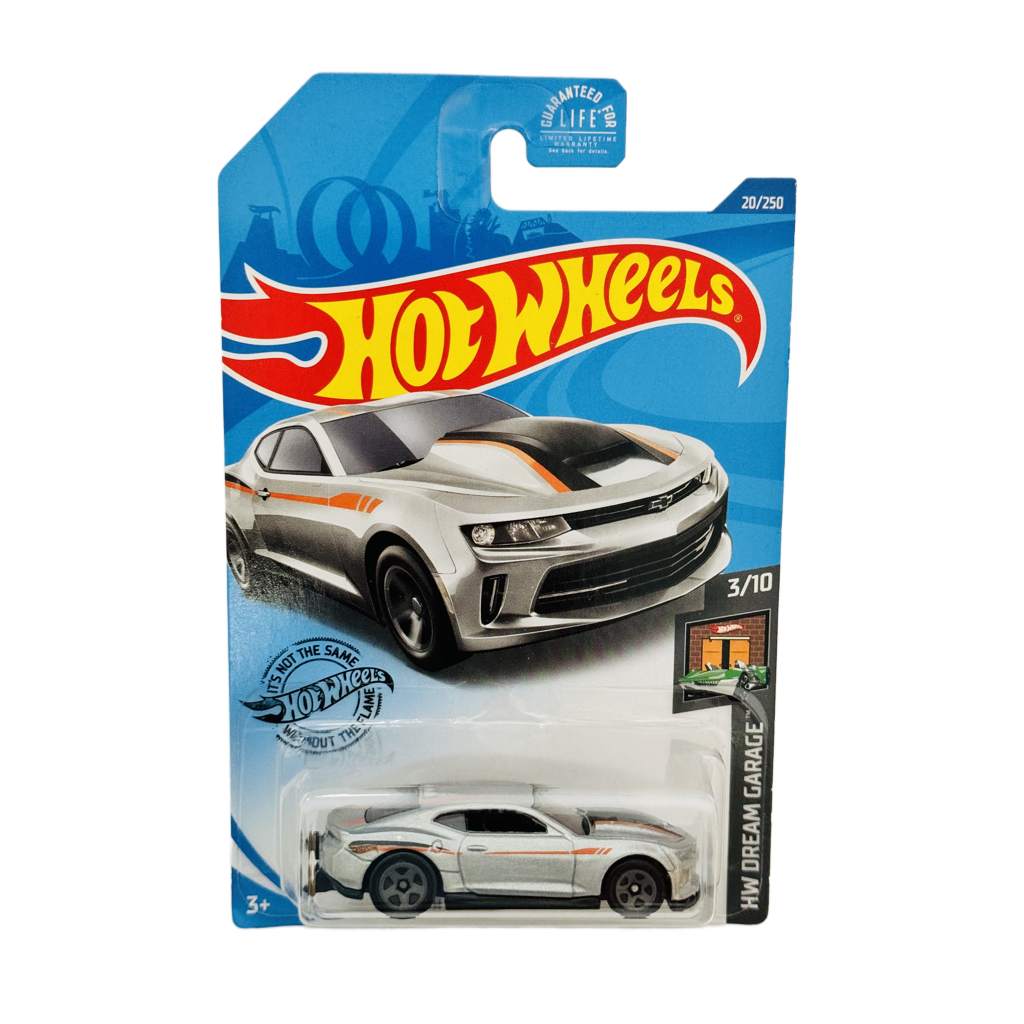 Hot Wheels #20 '18 COPO Camaro SS - Silver