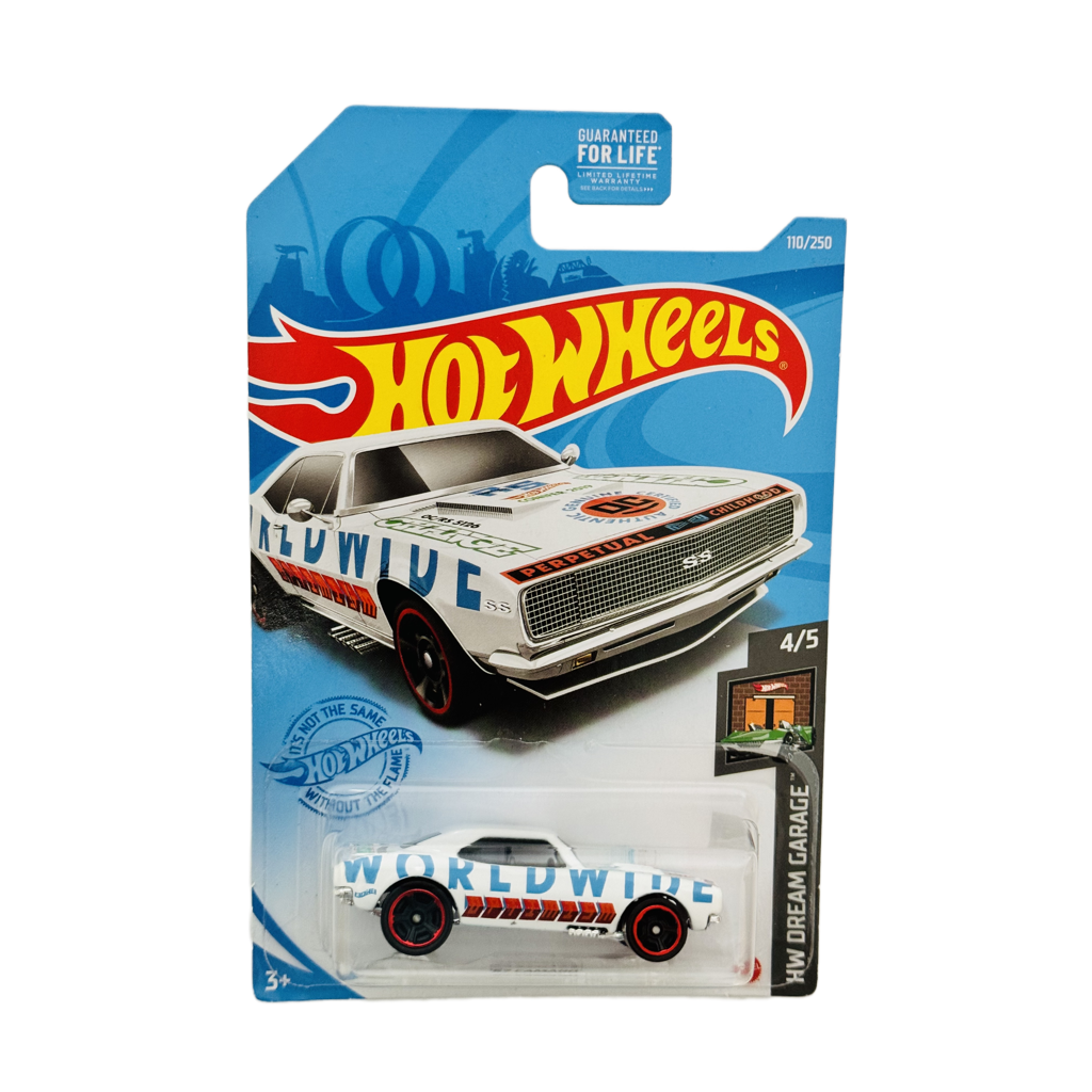 Hot Wheels #110 '67 Camaro - White