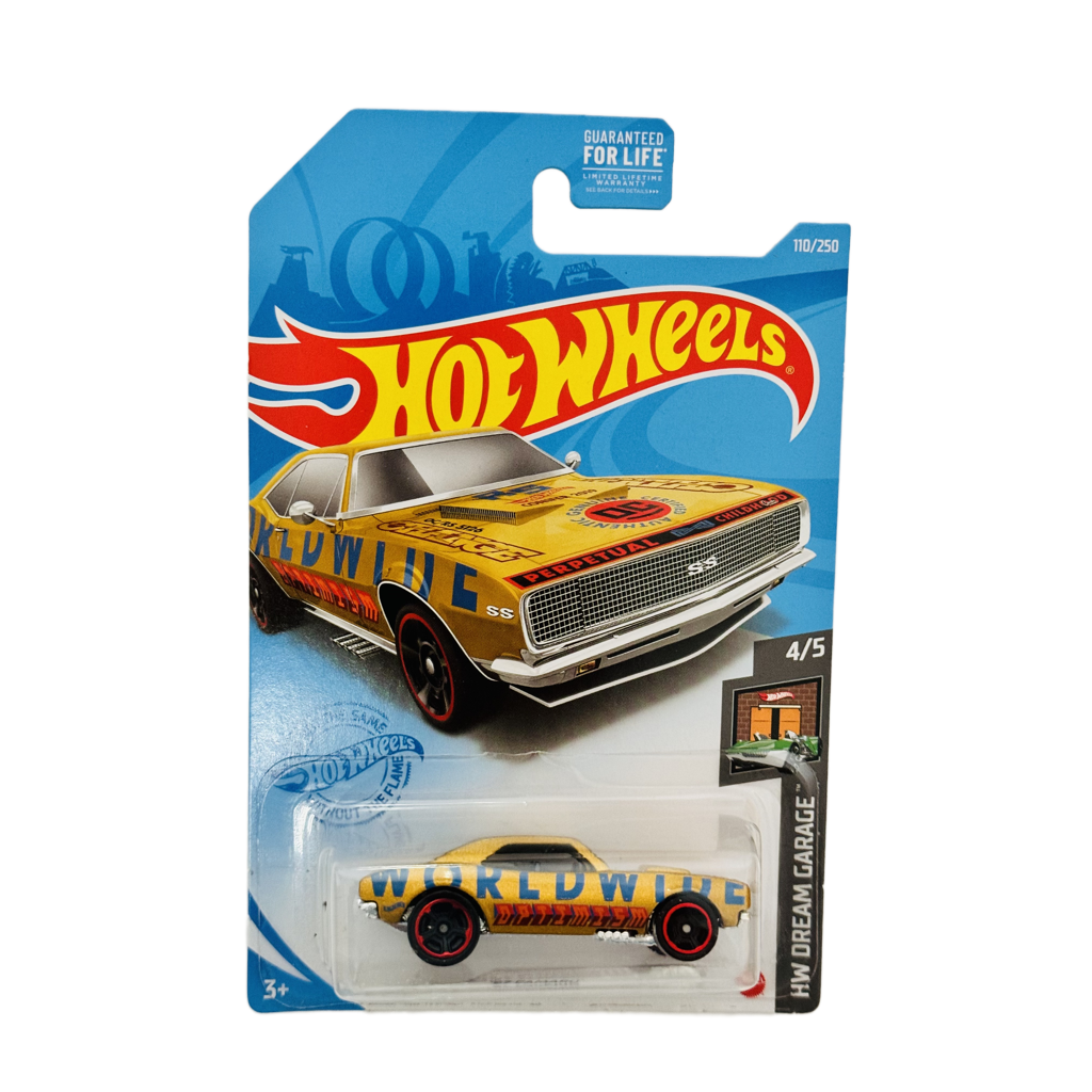 Hot Wheels #110 '67 Camaro - Gold