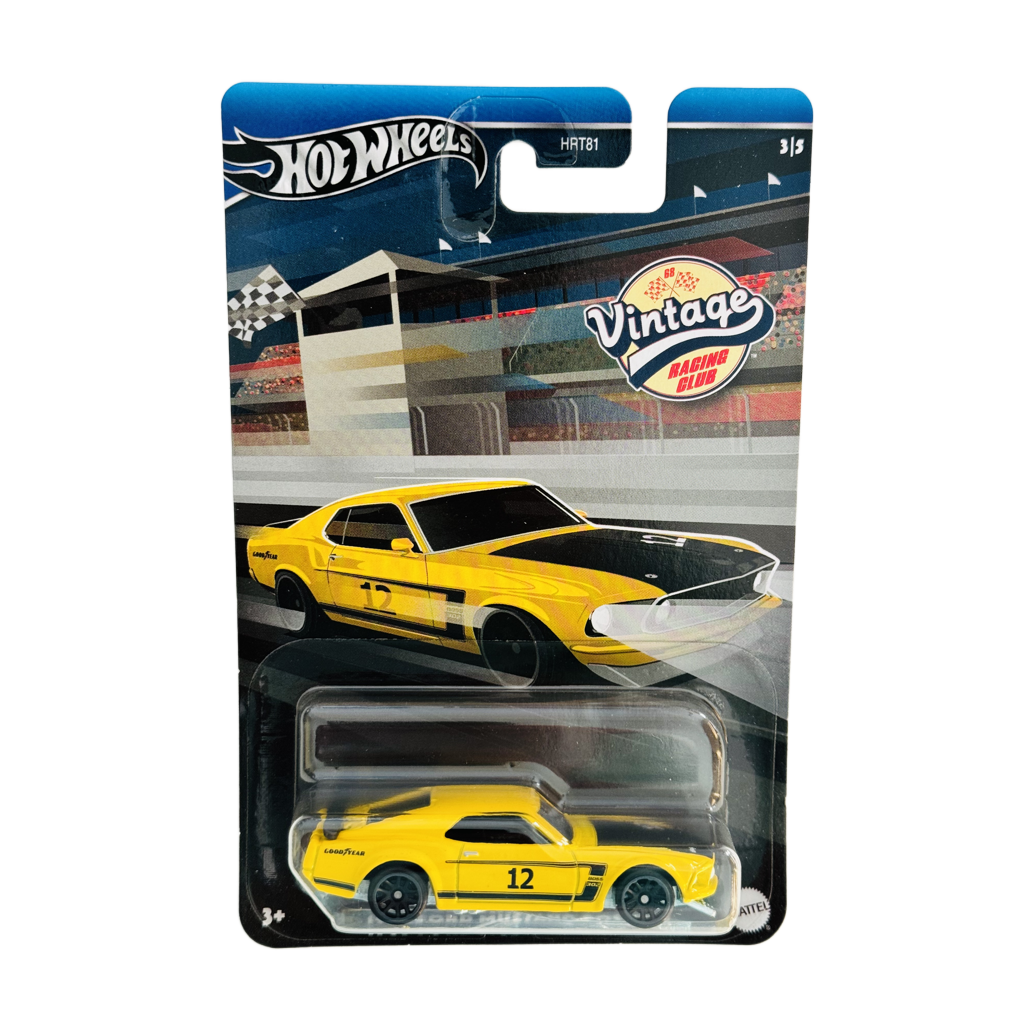 Hot Wheels Vintage Racing Club 1969 Ford Mustang Boss 302