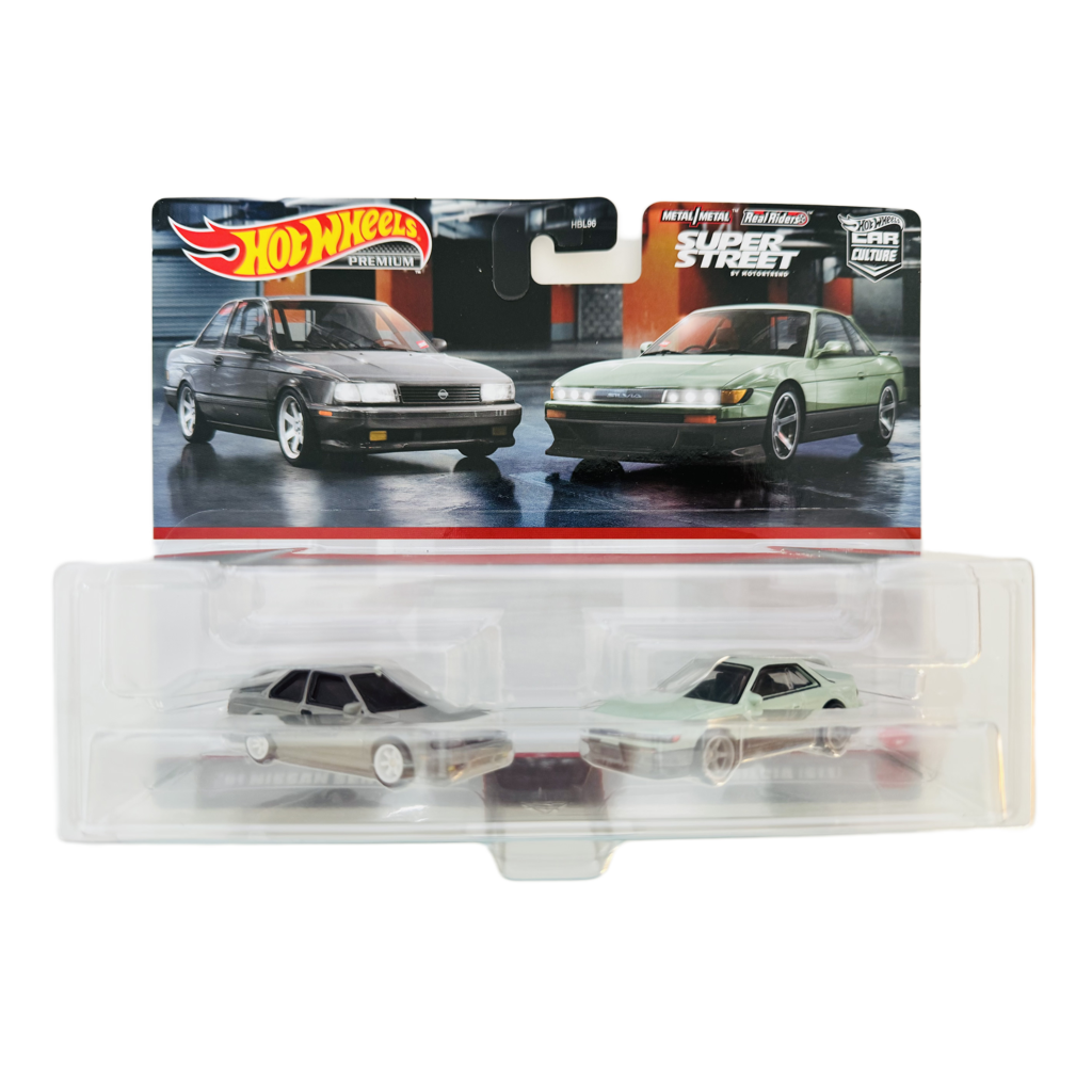 Hot Wheels Premium '91 Nissan Sentra SE-R & Nissan Silvia (S13) Two Pack