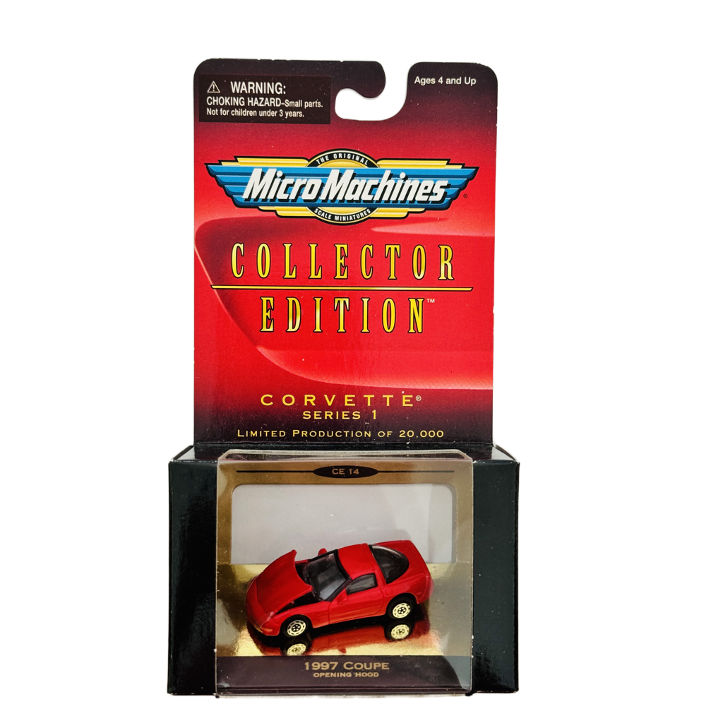 Micro Machines Corvette Series 1 1997 Coupe - Red