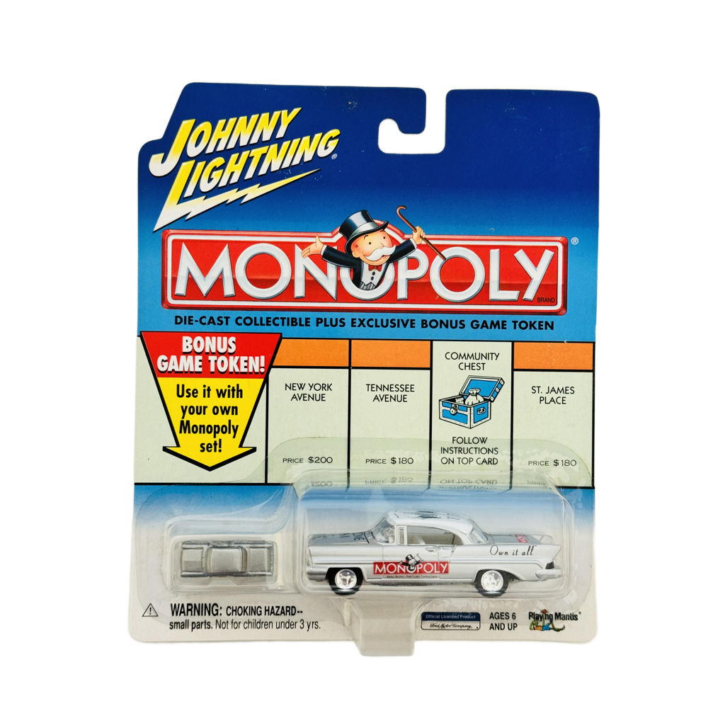 Johnny Lightning Monopoly Luxury Tax  '57 Lincoln