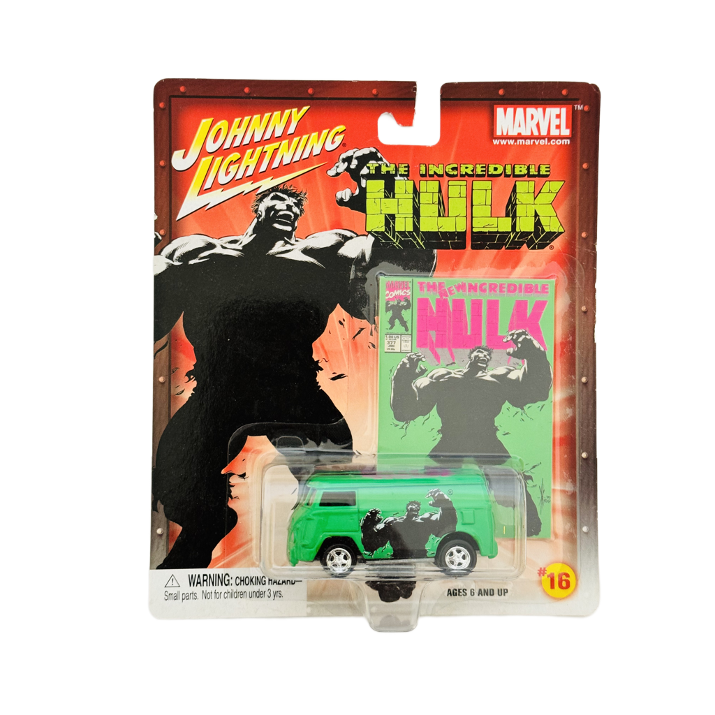 Johnny Lightning Marvel The Incredible Hulk '60s VW Van