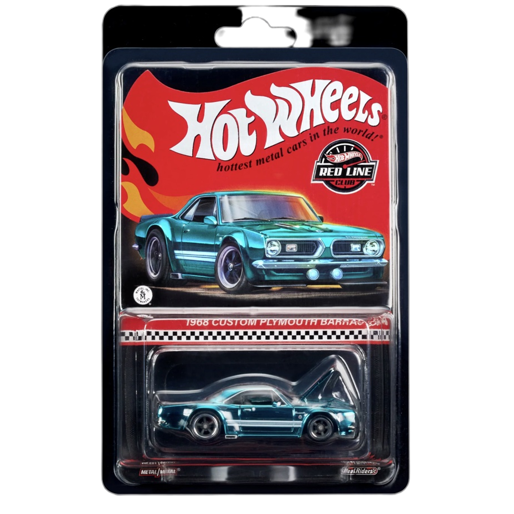 Hot Wheels Redline Club 1968 Custom Plymouth Barracuda