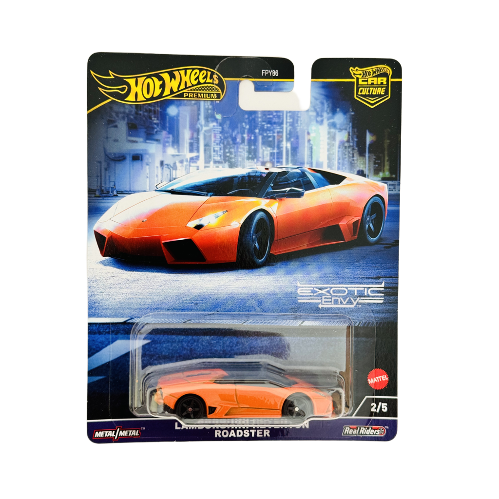 Hot Wheels Premium 2024 Exotic Envy Lamborghini Reventon Roadster