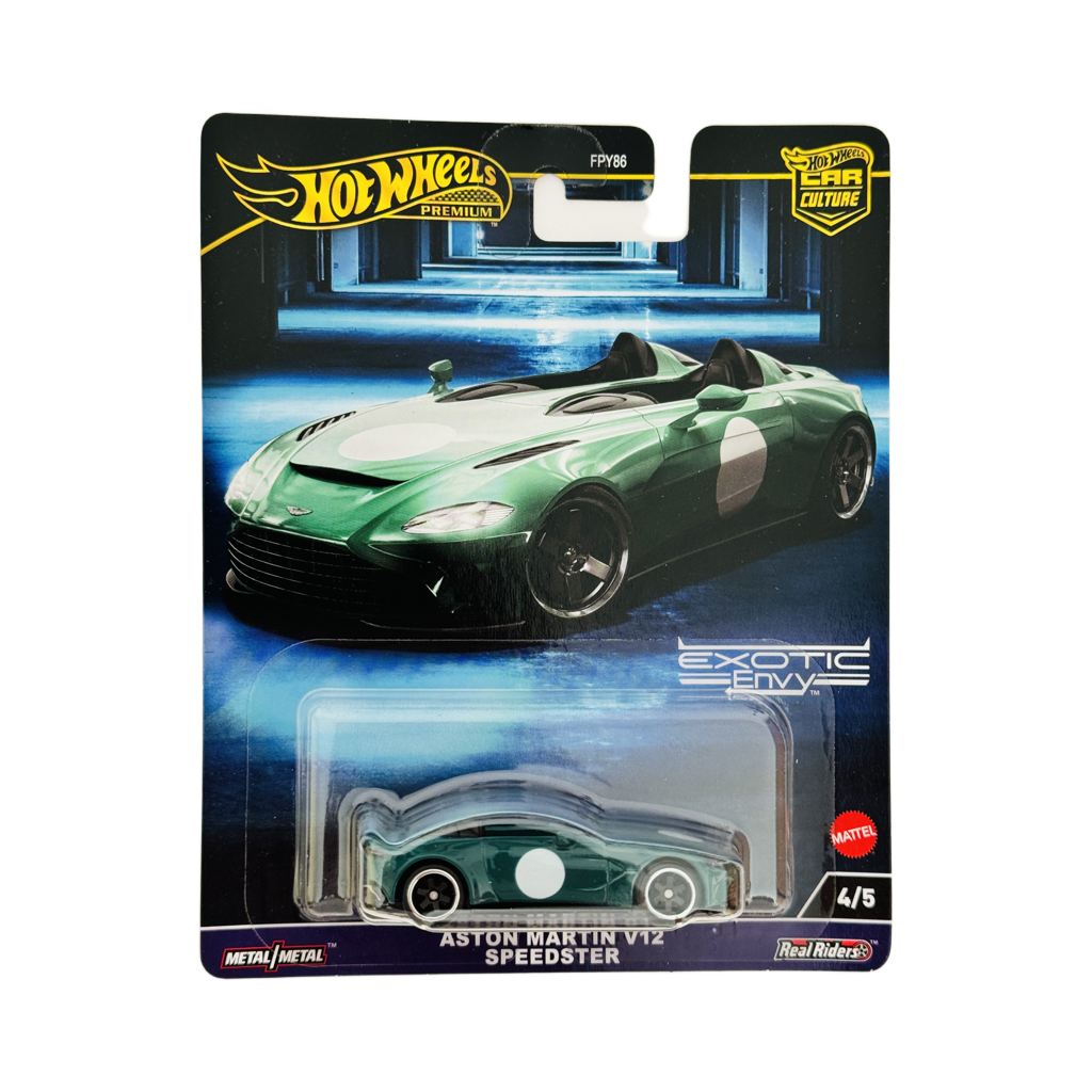 Hot Wheels Premium 2024 Exotic Envy Aston Martin V12 Speedster