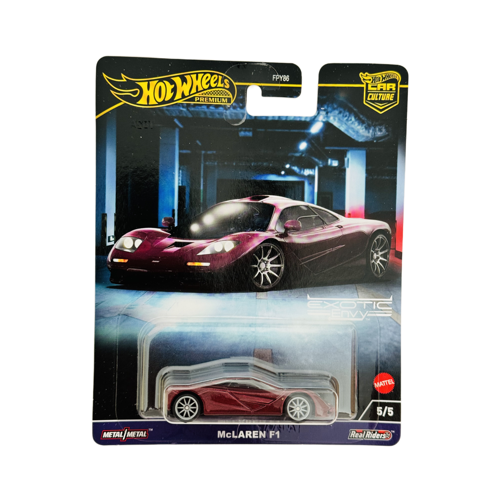 Hot Wheels Premium 2024 Exotic Envy McLaren F1