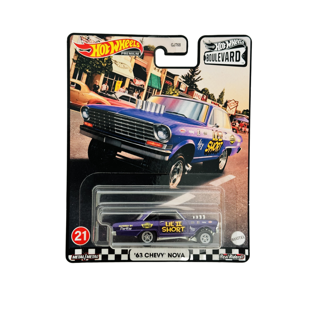 Hot Wheels Premium Boulevard '63 Chevy Nova