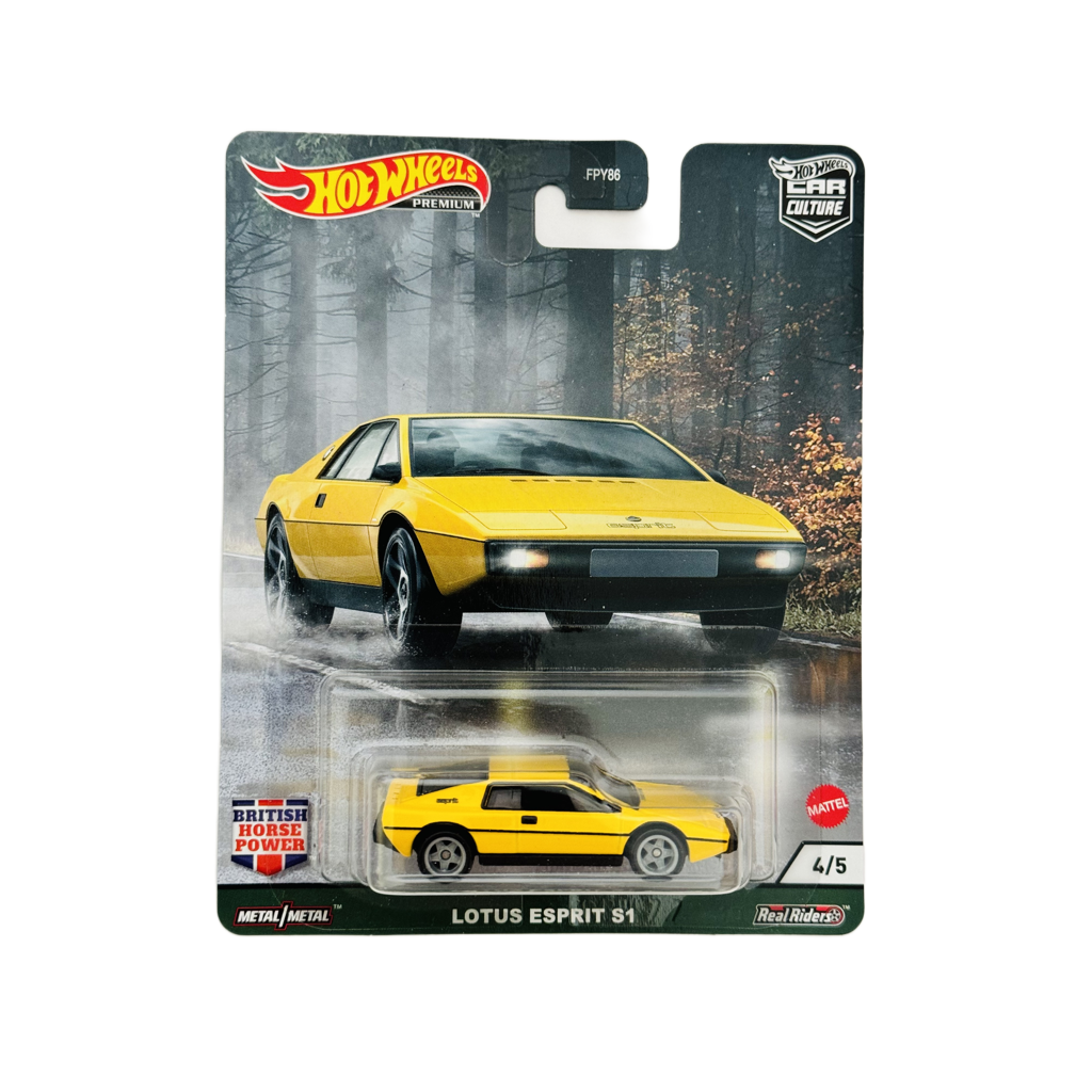 Hot Wheels Premium British Horse Power Lotus Esprit S1