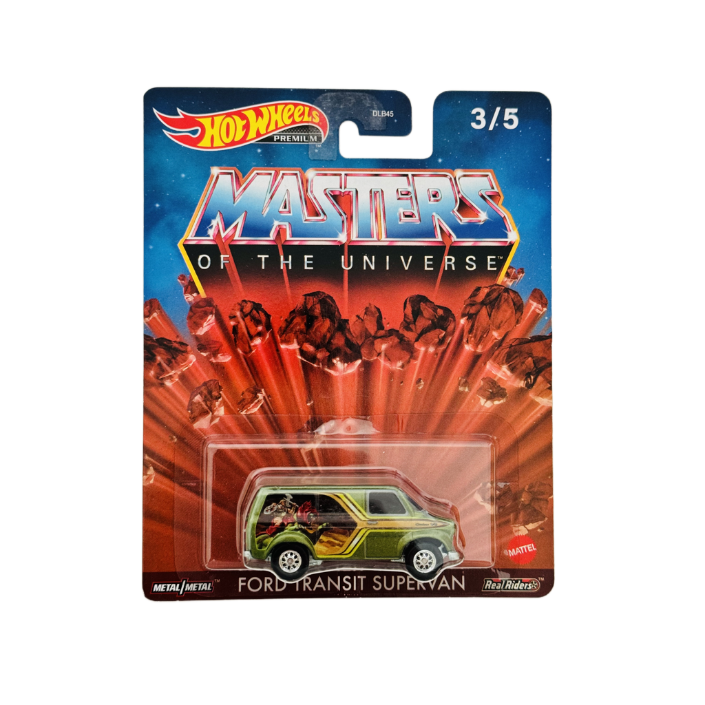 Hot Wheels Premium Masters Of The Universe Ford Transit Supervan