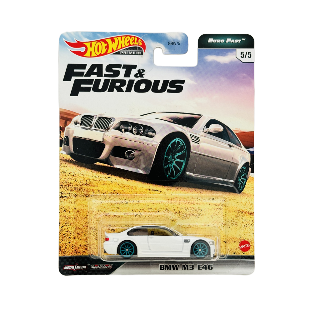 Hot Wheels Premium Fast & Furious Euro Fast BMW M3 E46