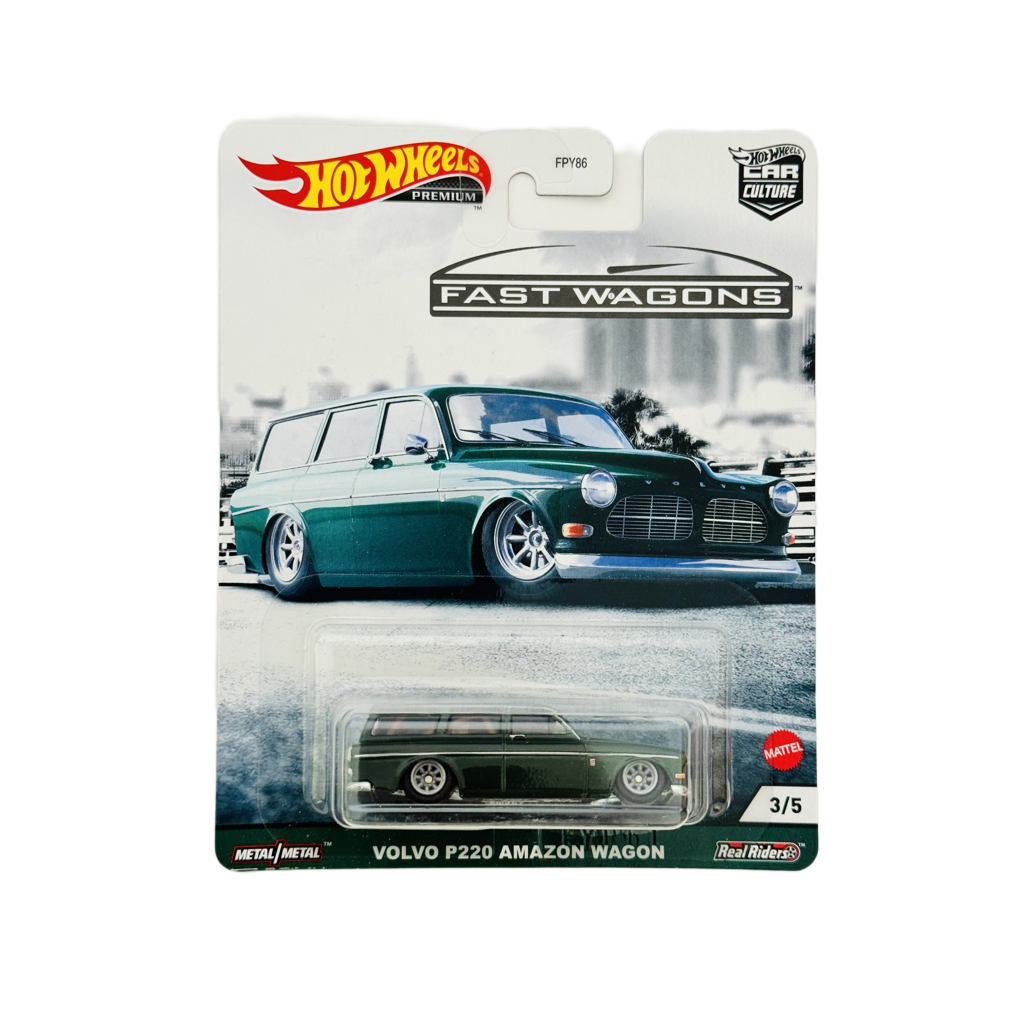 Hot Wheels Premium Fast Wagons Volvo P220 Amazon Wagon