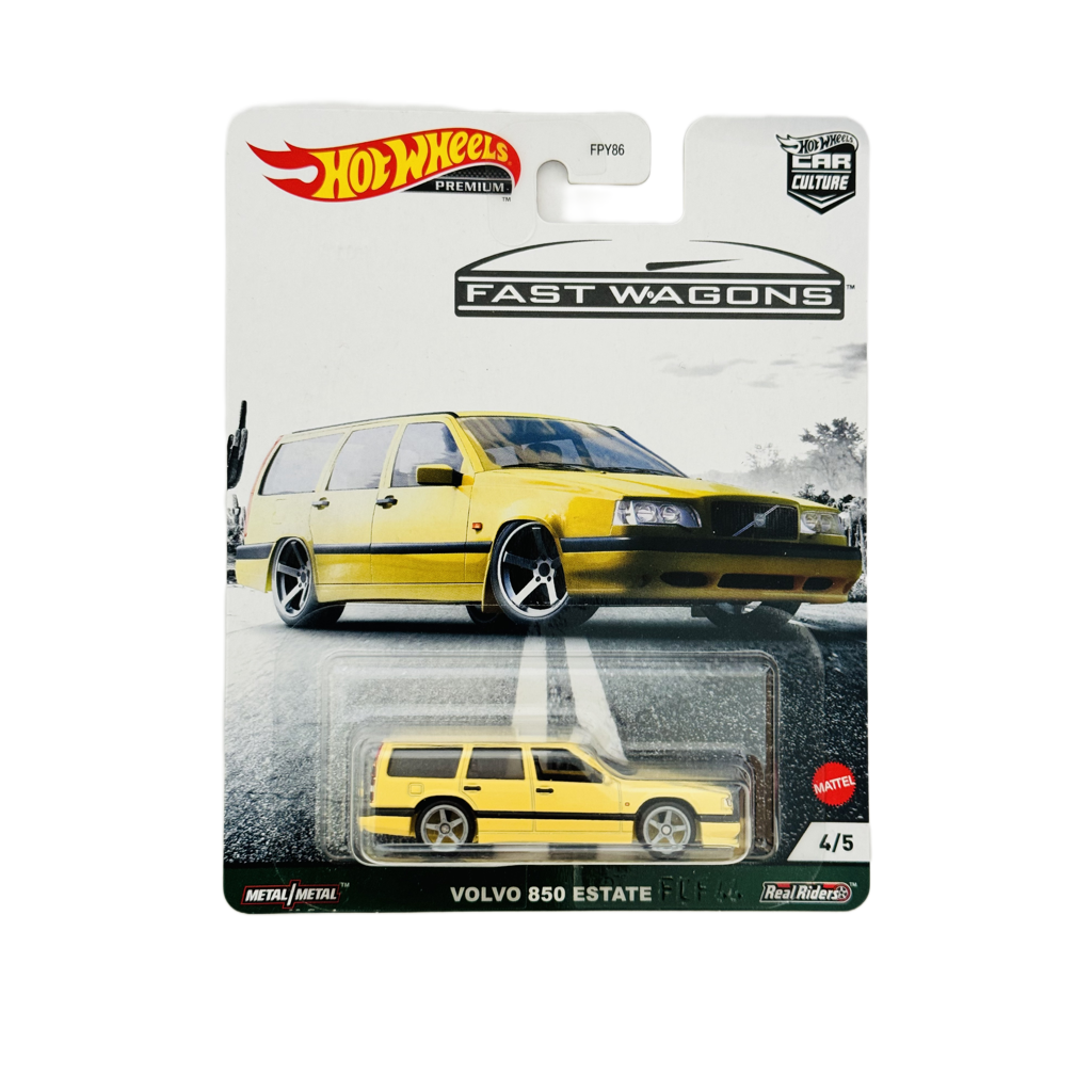 Hot Wheels Premium Fast Wagons Volvo 850 Estate Wagon