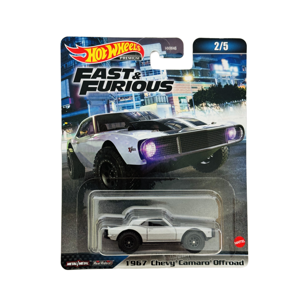 Hot Wheels Premium Fast & Furious Furious 7 1967 Chevy Camaro Offroad