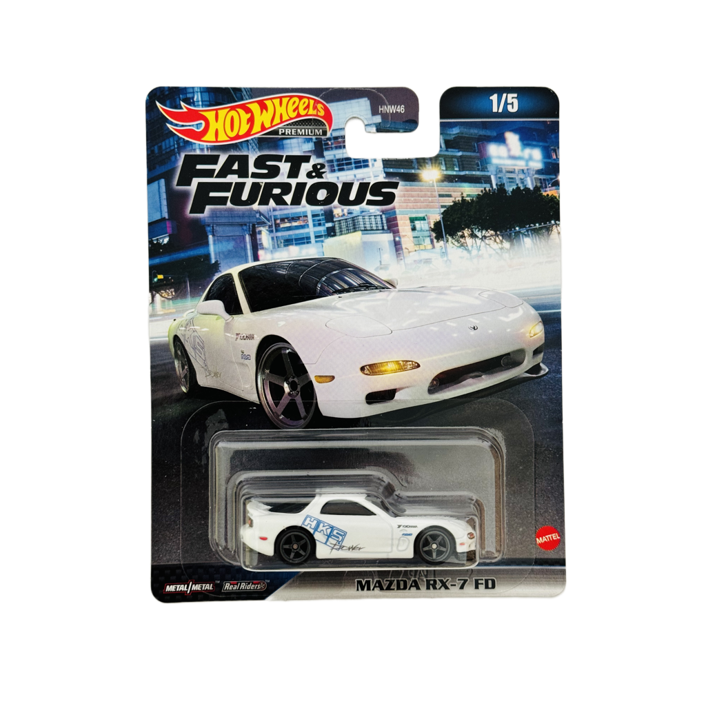 Hot Wheels Premium Fast & Furious The Fast And The Furious Mazda RX-7 FD