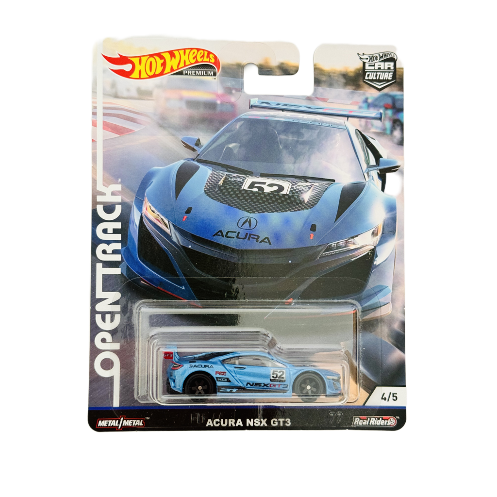 Hot Wheels Premium Car Culture Open Track Acura NSX GT3