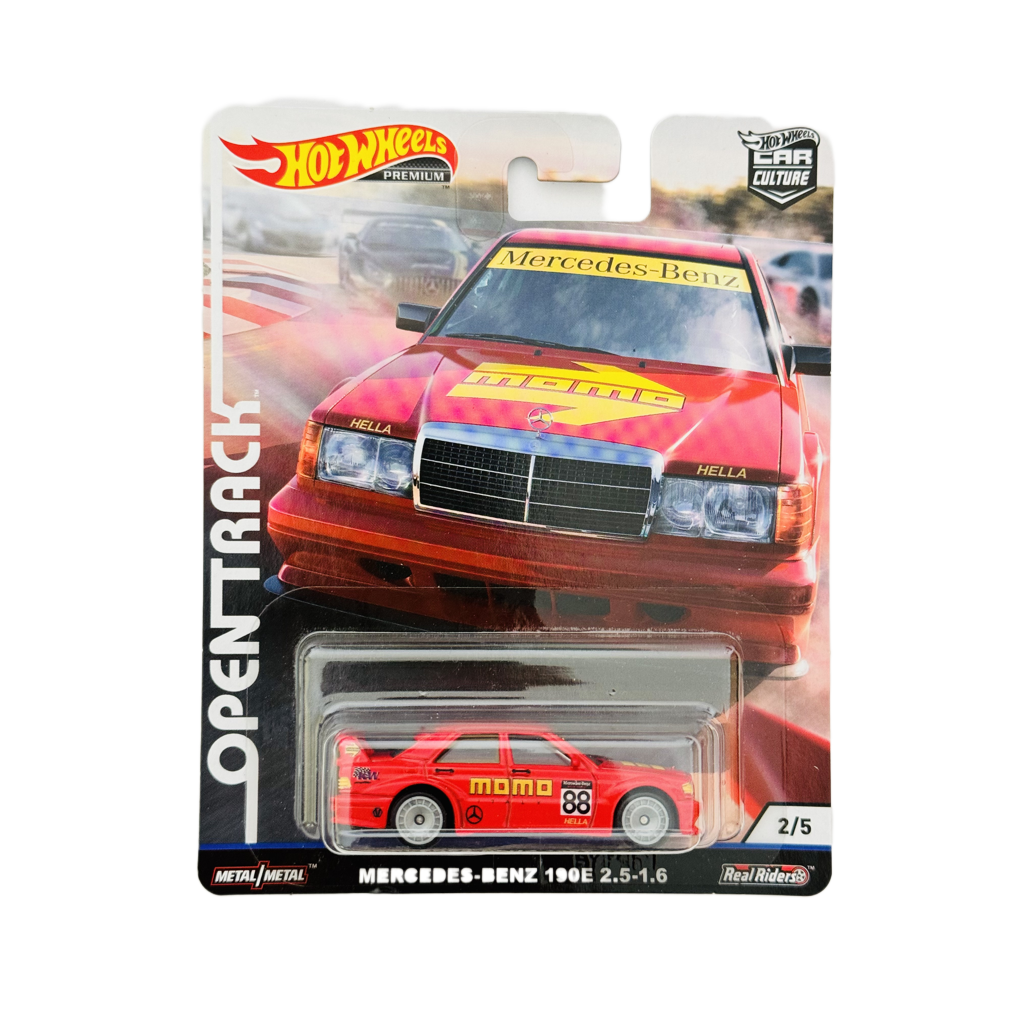 Hot Wheels Premium Open Track Mercedes-Benz 190E 2.5-1.6