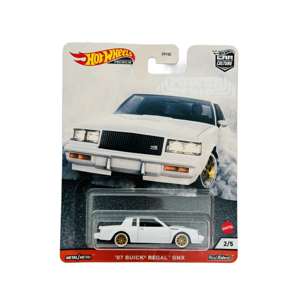 Hot Wheels Premium Power Trip '87 Buick Regal GNX