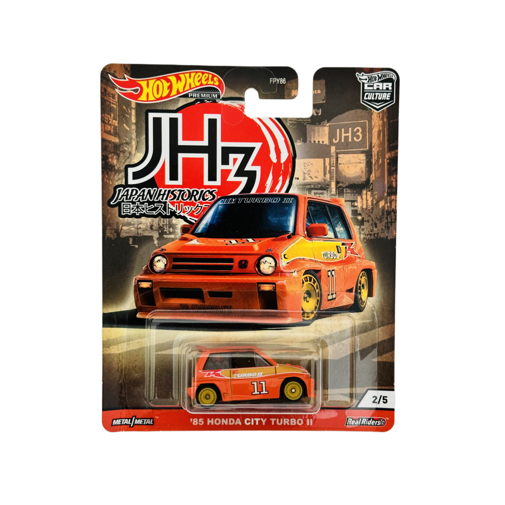 Hot Wheels Premium Japan Historics 3 '85 Honda City Turbo II