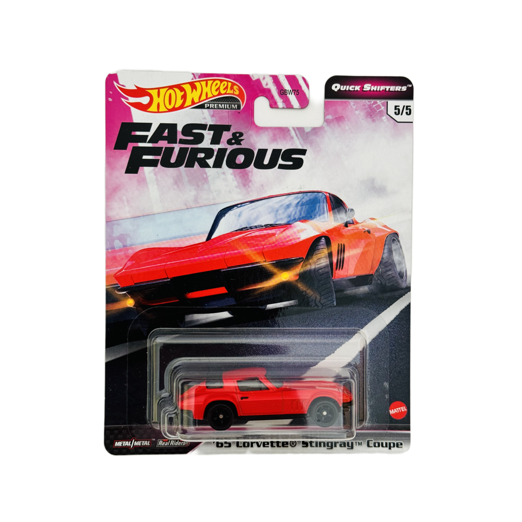 Hot Wheels Premium Fast & Furious Quick Shifters '65 Corvette Stingray Coupe