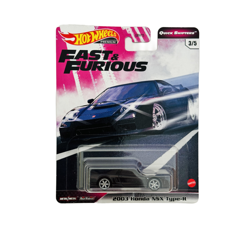 Hot Wheels Premium Fast & Furious Quick Shifters 2003 Honda NSX Type-R