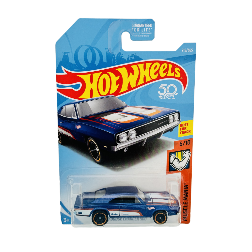 Hot Wheels #215 '69 Dodge Charger 500