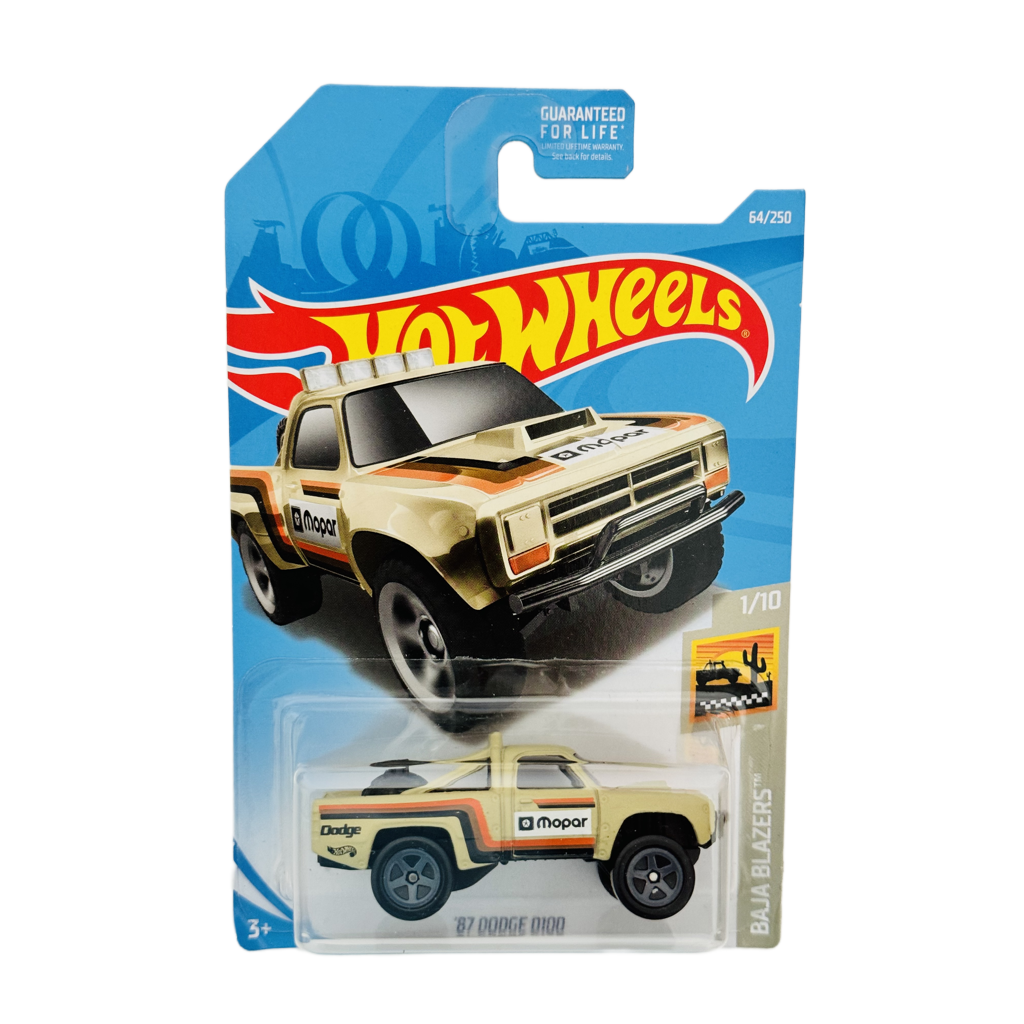 Hot Wheels #64 '87 Dodge D100