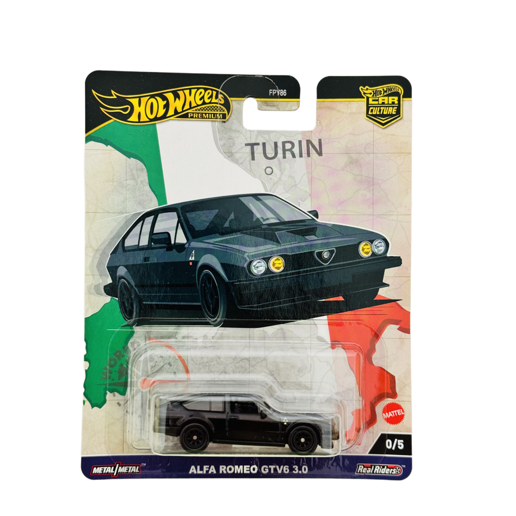 Hot Wheels Premium World Tour Alfa Romeo GTV6 3.0 Chase